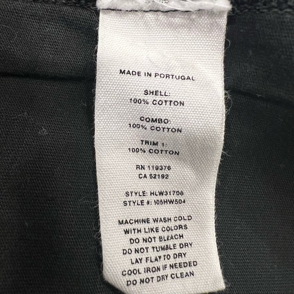 Helmut Lang slashed sleeve distressed hem black top size medium - Picture 7 of 7